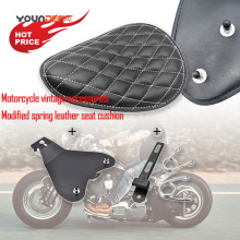 Leather Luxury Rear Seat for Harley Cruiser Motorcycles