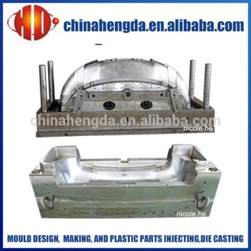 Professional in injection bumper mould, plastic injection mould making, auto bumper mould
