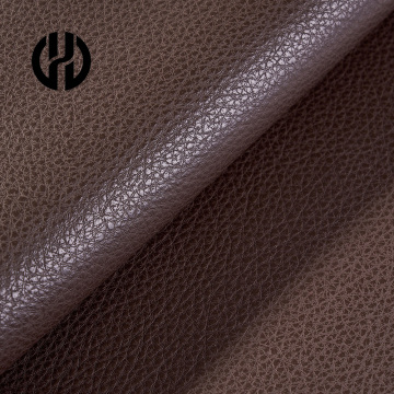 soft PU material leather fabric for sofa