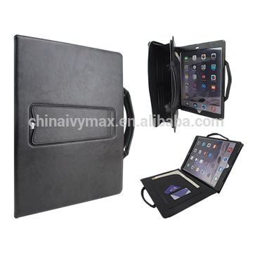 palm leather bag Tablet case for iPad pro perfume bottle display case