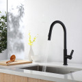 Single Handle Deck Mounted Pull Out Kitchen Faucet