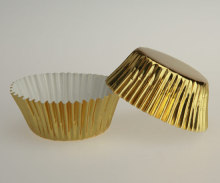 Gold foil baking paper cup