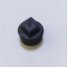 Black Malleable Iron Square Head Plug