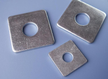 Black flat washer fasteners gasket