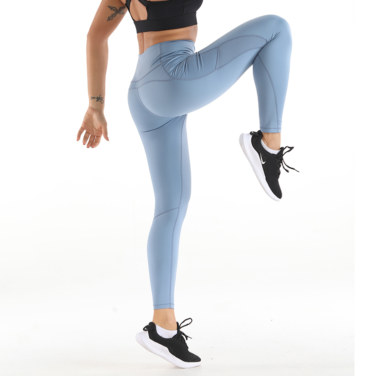 Womens Yoga Outfits Waist Legging Active Wear Sportswear