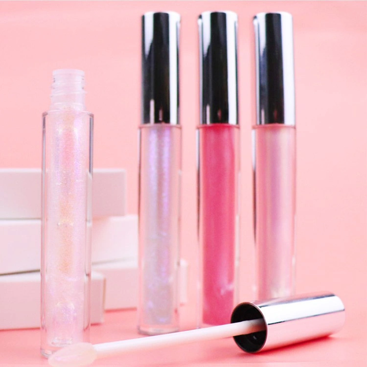 Multicolor -Premium -Diamantlipglasur langlebig mit hohem pigmentiertem Lipgloss Custom Logo Lipgloss