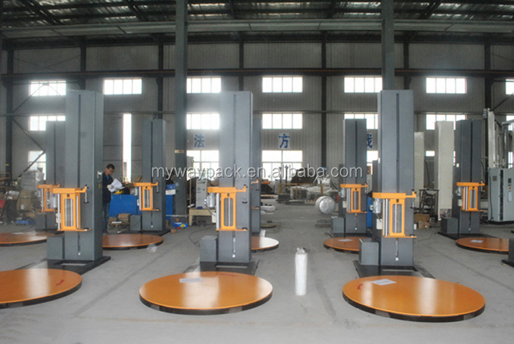 Stretch film wrapping machine factory pallet stretch wrapping machine/pallet wrapper/stretch machine