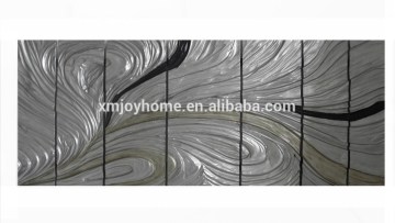 2015 Popular handmade wood carving aluminium artwork decoration wholesale