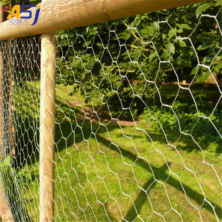 hexagonal wire netting chicken mesh in black