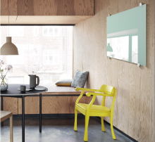 Tempering Non-magnetic Wall Mounted Glass Board for Home