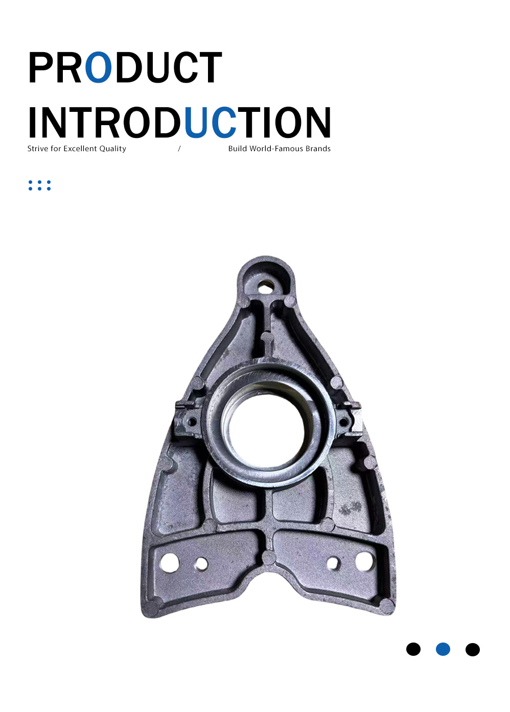 Soporte de aluminio para mostrador todo en uno All-in-One Counter Aluminum Bracket