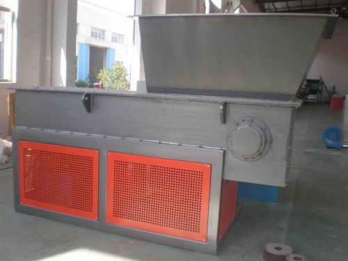 Single Shaft Shredder for Plastic Bucket, Panel, Film, Hard Pipe Recycling