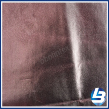 OBL20-826 Polyester Pongee Foil Stamp Fabric For Coat