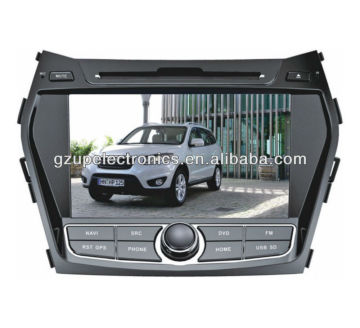 8 inch car Multimedia DVD Player for Hyundai santafe IX45 2013 with GPS Bluetooth