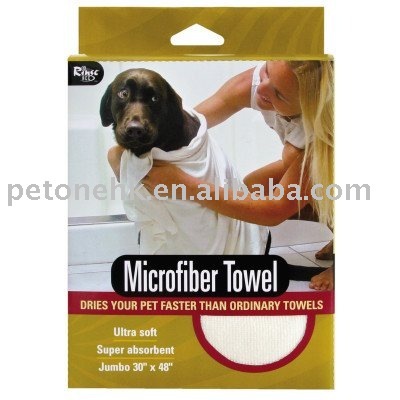 High-absorbant Microfibre Pet Towel