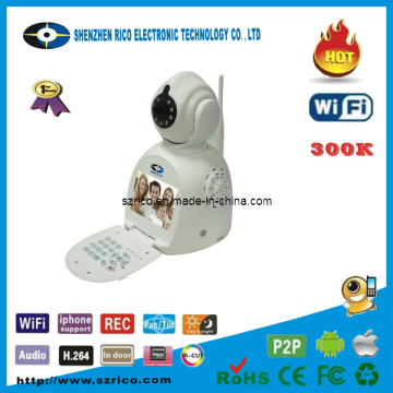 Free Video Call and Wireless Alarm System for Network Videophone IP Camera (WV3503-W)