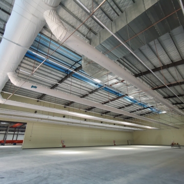 Fabric Duct for Easy Cleaning