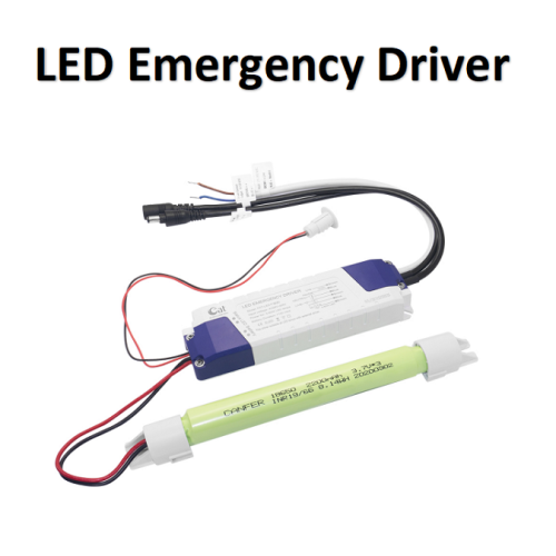 Conversion d'urgence LED à demi-puissance de 3 heures