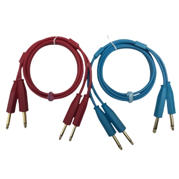 6.35mm mono to mono audio cable assemblies