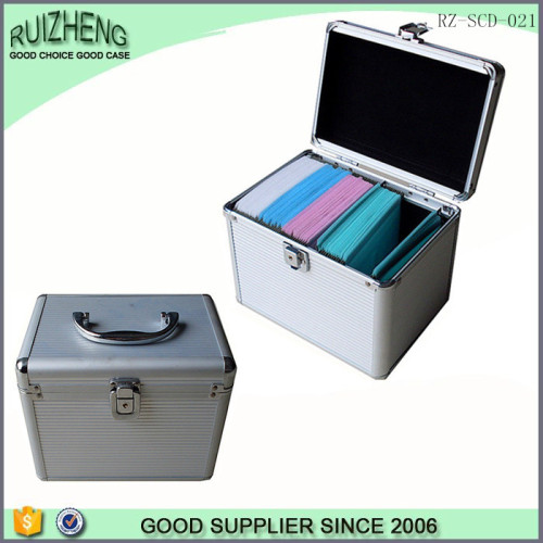 custom high aluminum aluminum case cd storage case