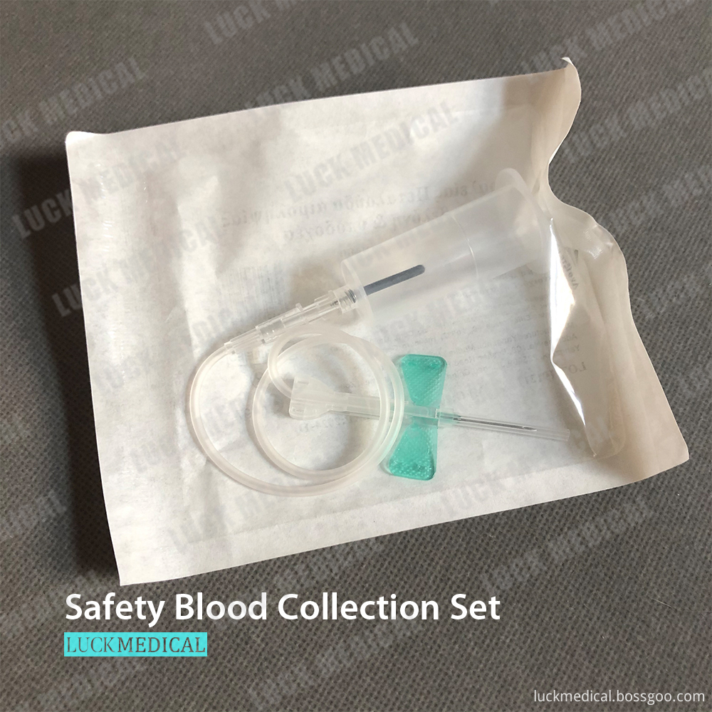 Safety Blood Collection Needle With Holder 36