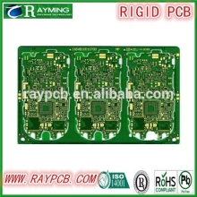94v-0 4 layer White Legend PCB with 1.6mm Board Thickness and Gold Plated Surface Treatment