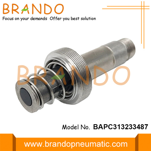 13.2mm OD Thread Seat Stainless Steel Solenoid Armature