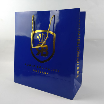 Custom Luxury Recycled Shopping Paper Bag