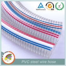 clear pvc steel wire suction hose