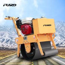 Easy operation Small Hand Operated Single Drum 200kg Compact Road Roller