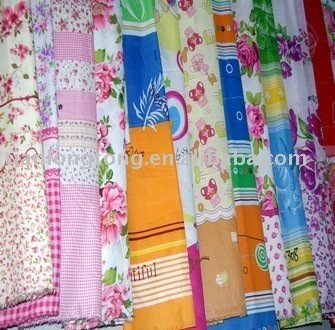 printed polyester/cotton fabric