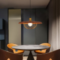 LEDER Drop Wooden Pendant Lights