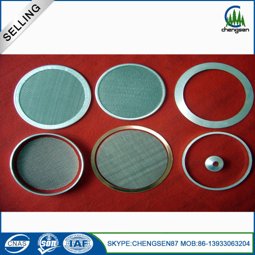 Disco de filtro sinterizado de acero inoxidable de 220 micras