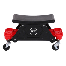 Auto Detailing Rolling Creeper Stool - Heavy Duty Mechanic Seat