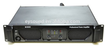 2*700w power amplifier Guangzhou factory lightweight amp M700