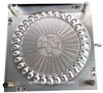 Multi-colors Disposable Plasitc Ice Cream spoon 2015 High Quality Custom Injection Plastic Mold manufacturer