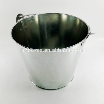Wholesale Large Round Metal Packing Tin Ice Container
