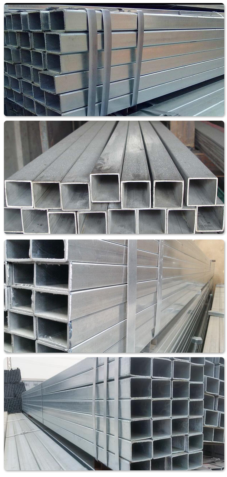 standard hollow section steel square tube suppliers