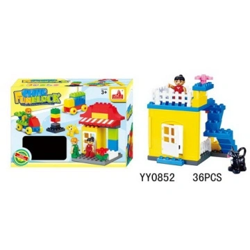 build your house building blocks playset