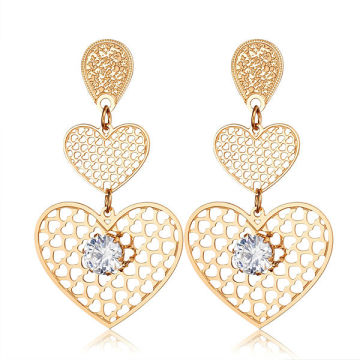 Wholesale fashion dubai gold jewelry earring