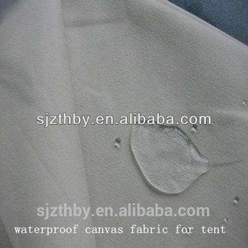 100 cotton waterproof canvas textil fabric