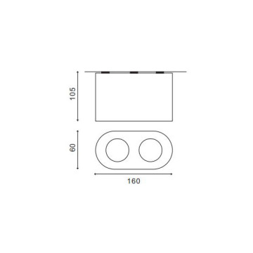 LEDER Warm White High Quality 3W LED Downlight