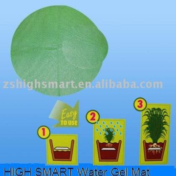 garden using Water Storing Gel Mat