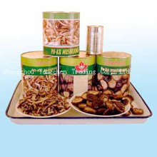 canned shiitake mushroom in Korea market