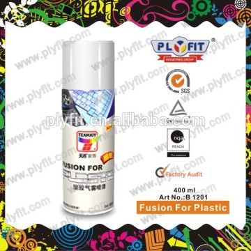 Fusion for plastic spray paint