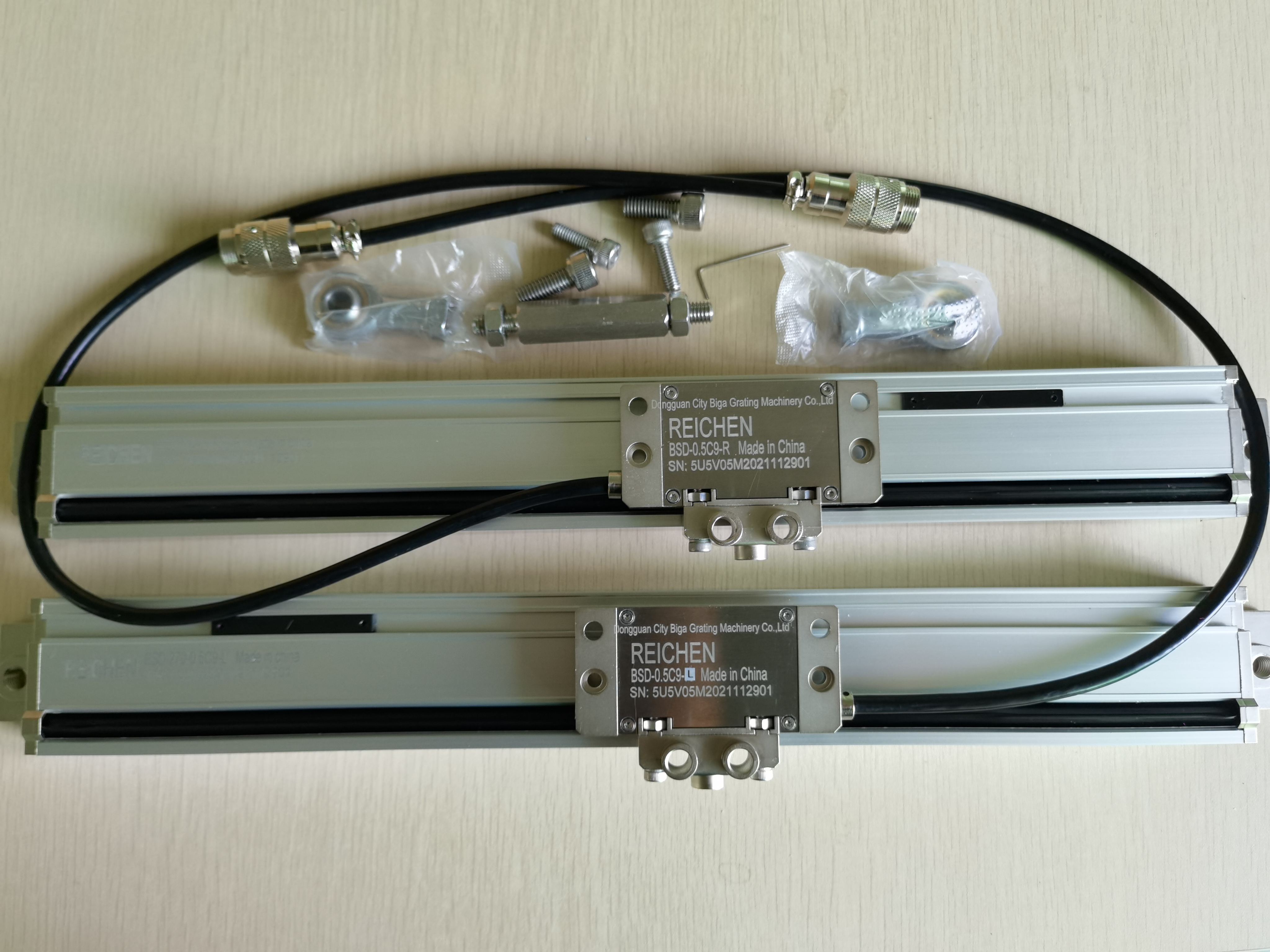 for press brakes and shears machine Optical Linear Scale Encoder self-guided linear scale replacement for Fagor