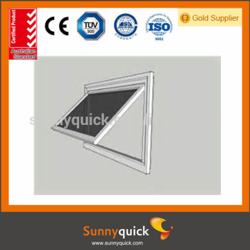 Aluminum hopper window,inward opening window