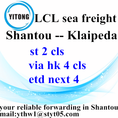 Shantou Global Inernational frete agente de Klaipeda