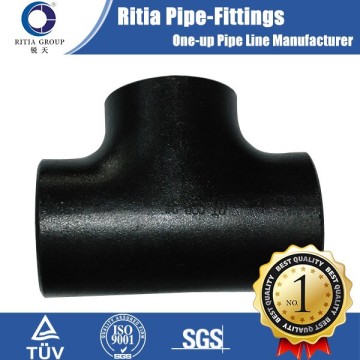 Seamless tube black steel sch80 tee