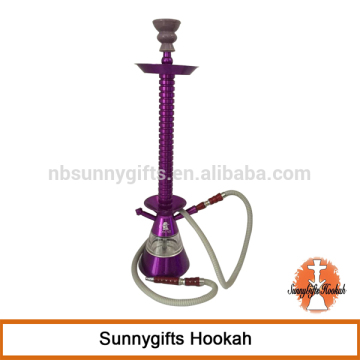 The aluminum material fancy colored smoke hookah